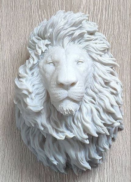 Lion wall hanger (faux taxidermy) Jun's Deco